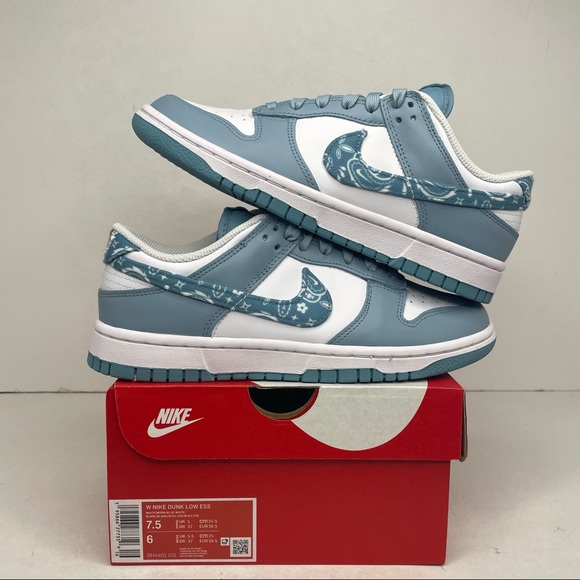 Nike Shoes - Nike Dunk Low Essential WMNS “Paisley Pack Worn Blue” NEW 2022
